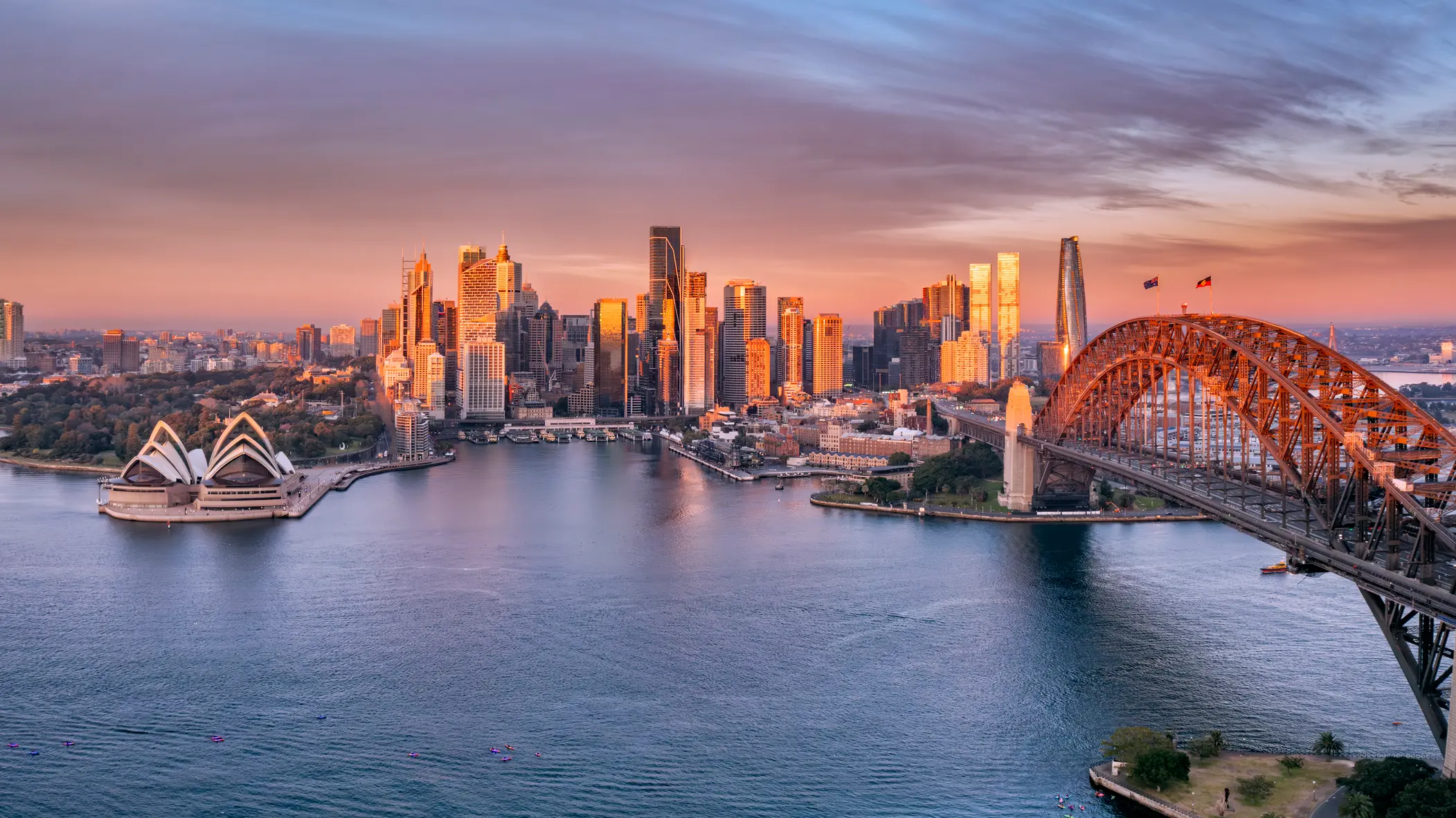Sydney Harbor and Opera House