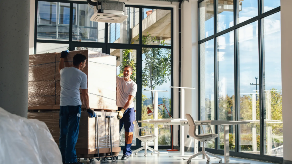 Moving offices